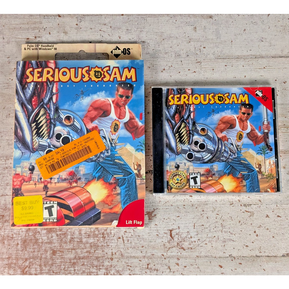 Serious Sam for Palm OS Video Game - Rare Palm FPS - Vintage - Rated T Teen - Picture 1 of 12